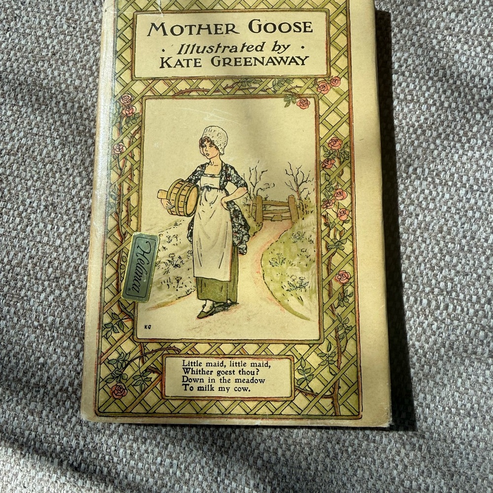 Charming Mother Goose Book with Kate Greenaway Illustrations